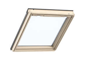 Fenêtre de toit à rotation manuelle GFL MK08 bois l. 78 x H. 140 cm