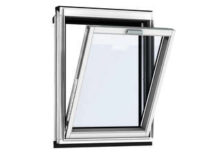 Fenêtre verticale pour verrières d'angle VFE MK35 blanche l. 78 x H. 95 cm