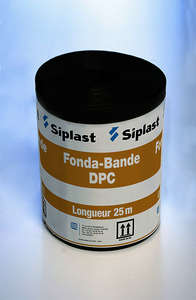 Bande en polyéthylène FONDA-BAND DPC - Rouleau de L. 10 x l. 0,25 m