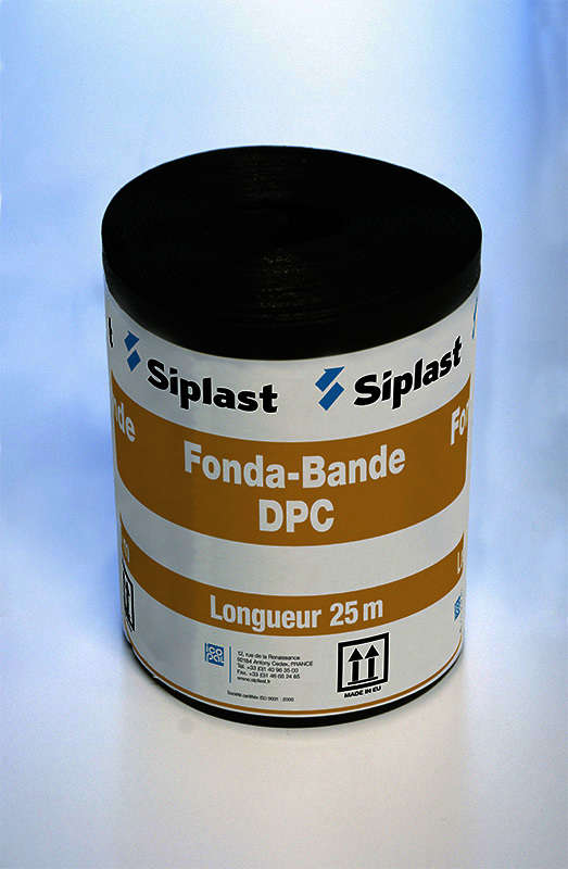 Bande en polyéthylène FONDA-BAND DPC - Rouleau de L. 10 x l. 0,25 m