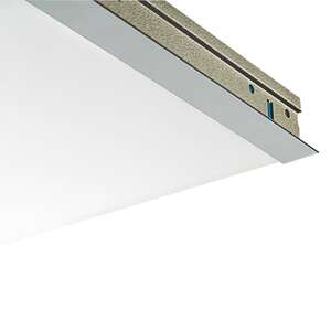 Dalle de plafond PLAZA PIXEL Blanc L. 600 x l. 600 x Ép. 9,5 mm