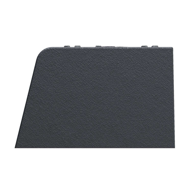 Bec gargouille profil T pour bordure de trottoir et caniveau en fonte L. 195 x l. 123 mm noir