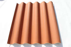 Plaque support de tuiles en fibres-ciment TEGOLIT PLUS 200 - tuile L. 1,65 x l. 1,05 m x Ép. 6,5 mm