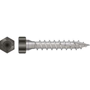 VIS BOIS FP T.HEX SSH8.0X40 RAL9005 /50