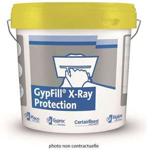 Enduit prêt à l'emploi GYPFILL® X-RAY protection - Seau de 10 L