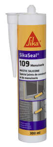 Mastic menuiserie en silicone SIKASEAL 109 blanc