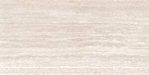 Carrelage sols/murs intérieurs en grés cérame à masse colorée effet pierre RAGNO REALSTONE TRAVERTINO Vein Bianco L. 150 x l. 75 cm x Ep. 9 mm - Rectifié