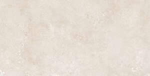 Carrelage sols/murs intérieurs en grés cérame à masse colorée effet pierre RAGNO REALSTONE TRAVERTINO Cross Bianco L. 150 x l. 75 cm x Ep. 9 mm - Rectifié