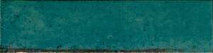 Carrelage pour sol/mur intérieur en grès cérame émaillé aspect brillant RAGNO LOOK Turchese L. 24 x l. 6 cm x Ép. 10 mm