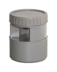 Aérateur à membrane en PVC gris Diam. 32-40-50 mm