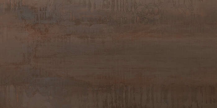 Carrelage pour sol/mur intérieur en grès cérame à masse colorée effet métal SINTESI MET ARCH Copper L. 121 x l. 60,4 cm x Ép. 10 mm - Rectifié