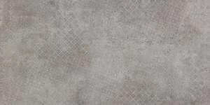 Carrelage décor sol/mur intérieur en grès cérame à masse colorée effet ciment SINTESI PAINT Grey L. 120 x l. 60 cm x Ep. 9 mm - Rectifié