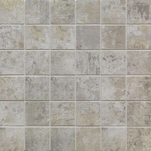 Mosaïque en grès cérame effet ciment SINTESI PAINT Colors - carreaux de 5x5 cm - Plaque L. 30 x l. 30 cm x Ép. 9 mm