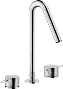 Mélangeur lavabo 3 trous NOBILI RESPIRO - Finition Chrome brillant