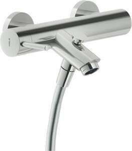 Mitigeur thermostatique bain douche mural NOBILI LIVE Inox brossé