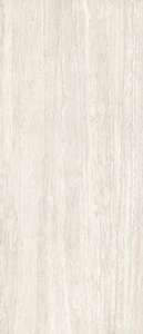 Carrelage slim pour mur intérieur en grès cérame à masse colorée effet pierre ITALGRANITI I TRAVERTINI Bianco Vein Cut L. 280 x l. 120 cm x Ép. 6 mm - Rectifié