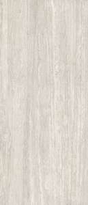 Carrelage slim pour mur intérieur en grès cérame à masse colorée effet pierre ITALGRANITI I TRAVERTINI Grigio Vein Cut L. 280 x l. 120 cm x Ép. 6 mm - Rectifié