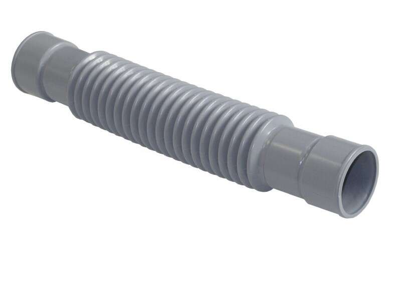 Manchette flexible universelle en PVC gris - Diam. 40 mm
