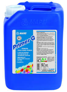 PRIMER G BIDON 5 KG Primaire d'adhérence, sans solvant, pour supports poreux.