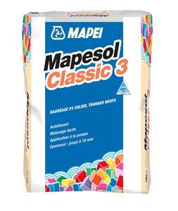 Ragréage pour sol souple P3 MAPESOL CLASSIC 3 - Sac de 25 kg