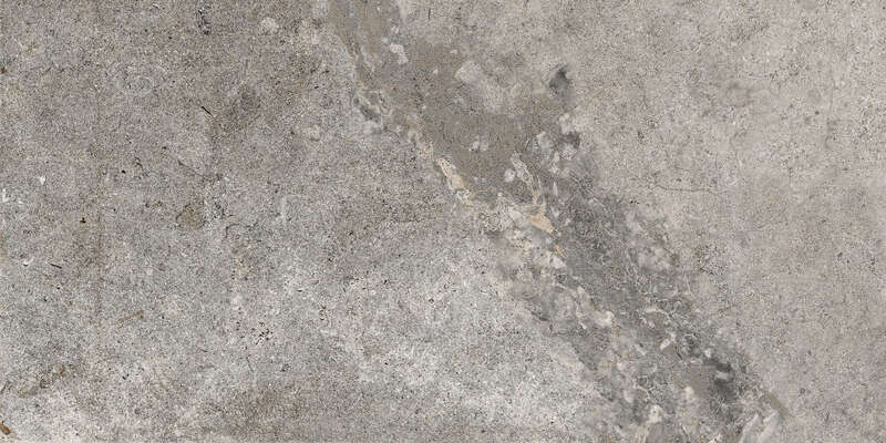 Carrelage pour sol/mur intérieur en grès cérame à masse colorée effet pierre ASCOT STONE VALLEY Cenere L. 59,5 x l. 29,6 cm x Ép. 10 mm - Rectifié