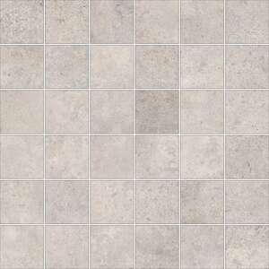 Mosaïque en grès cérame effet métal ASCOT URBANICA Ash Mix - carreaux de 5x5 cm - Plaque L. 30 x l. 30 cm x Ép. 9 mm