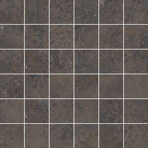 Mosaïque en grès cérame effet métal ASCOT URBANICA Iron Mix - carreaux de 5x5 cm - Plaque L. 30 x l. 30 cm x Ép. 9 mm