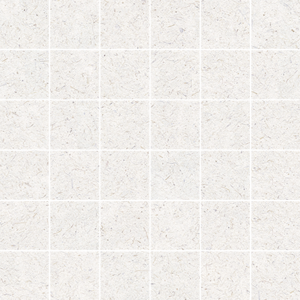 Mosaïque en grès cérame ASCOT WASHI Chalk Mix - carreaux de 5x5 cm - Plaque L. 30 x l. 30 cm x Ép. 10 mm