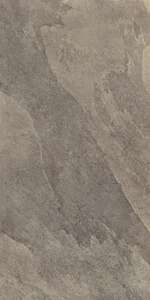 Carrelage pour sol/mur intérieur en grès cérame à masse colorée effet pierre CASTELVETRO SLATE STONES Piombo L. 120 x l. 60 cm x Ép. 10 mm - Rectifié