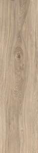 Carrelage pour sol/mur intérieur en grès cérame à masse colorée effet bois CASTELVETRO RUSTIC Sand L. 120 x l. 30 cm x Ép. 10 mm - Rectifié