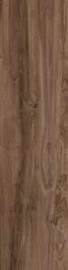 Carrelage pour sol/mur intérieur en grès cérame à masse colorée effet bois CASTELVETRO RUSTIC Nut L. 120 x l. 30 cm x Ép. 10 mm - Rectifié