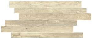 Carrelage Décors STICK en grès cérame effet bois CASTELVETRO WOODLAND Almonds L. 40 x l. 20 cm x Ép. 10 mm