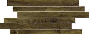 Carrelage Décors Muretto en grès cérame à masse colorée effet bois CASTELVETRO MORE Ciliegio L. 50 x l. 20 cm x Ép. 10 mm