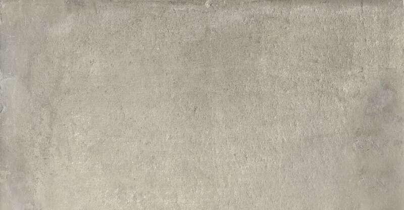 Carrelage pour sol/mur intérieur en grès cérame à masse colorée effet béton CASTELVETRO LAND Light Grey L. 60 x l. 30 cm x Ép. 10 mm - Rectifié