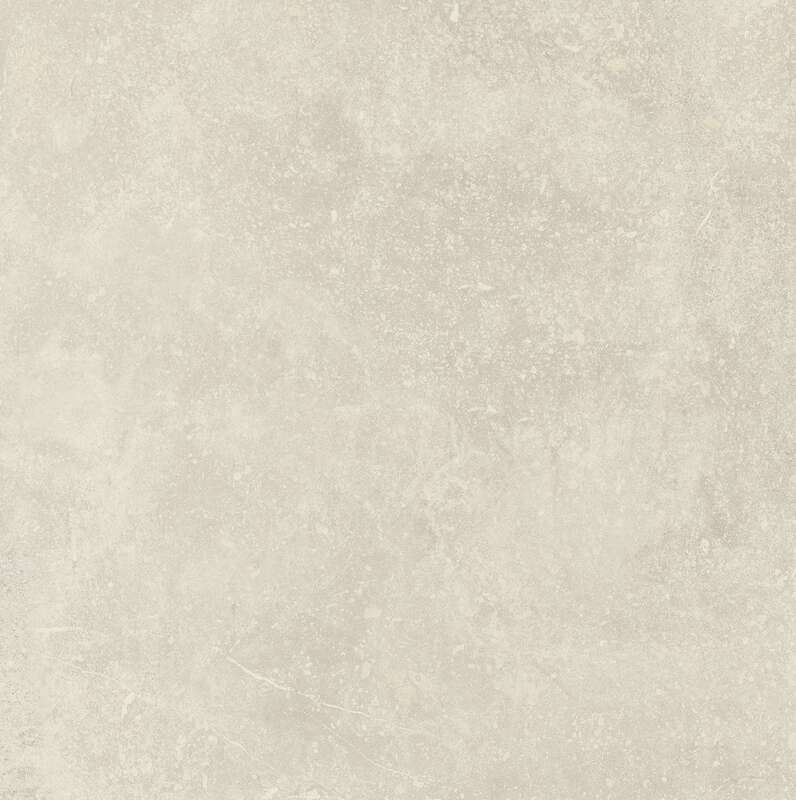 Carrelage pour sol/mur intérieur en grès cérame à masse colorée effet pierre CASTELVETRO ABSOLUTE Bianco L. 80 x l. 80 cm x Ép. 10 mm - Rectifié