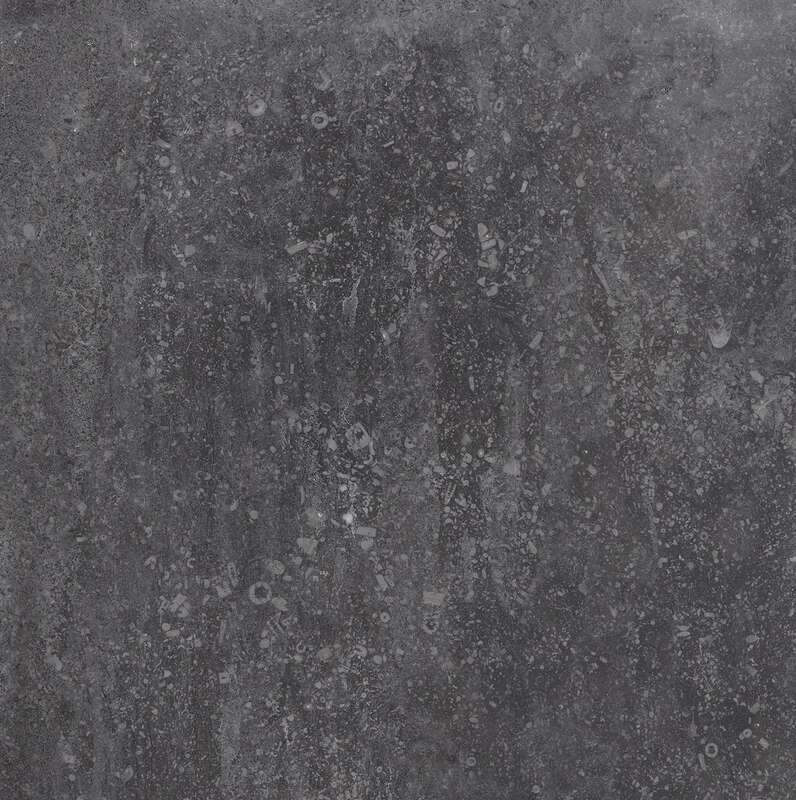 Carrelage pour sol extérieur en grès cérame à masse colorée 20 mm effet pierre CASTELVETRO ABSOLUTE OUTFIT 2.0 Nero L. 80 x l. 80 cm x Ép. 20 mm - Rectifié - R11/C