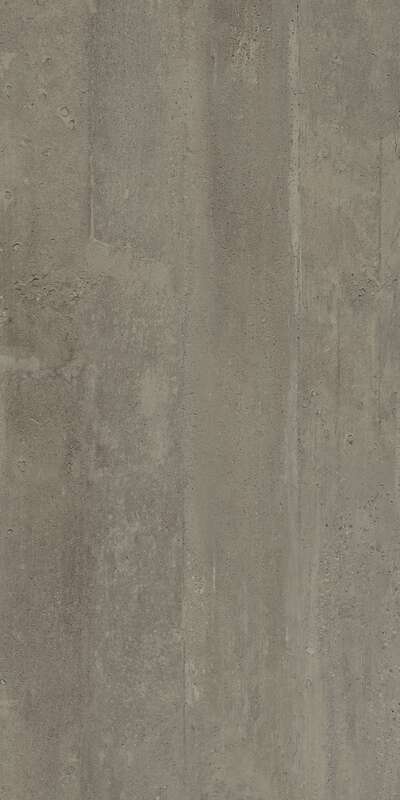 Carrelage pour sol/mur intérieur en grès cérame à masse colorée effet béton CASTELVETRO DECK Dark Grey L. 120 x l. 60 cm x Ép. 10 mm - Rectifié