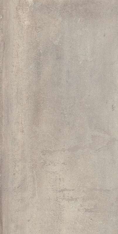 Carrelage pour sol/mur intérieur en grès cérame à masse colorée effet béton CASTELVETRO MATERIKA Grigio L. 120 x l. 60 cm x Ép. 10 mm - Rectifié
