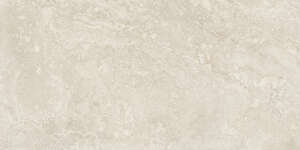 Carrelage pour sol/mur intérieur en grès cérame à masse colorée effet pierre CASTELVETRO ROMA Avorio L. 120 x l. 60 cm x Ép. 9,5 mm - Rectifié