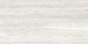 Carrelage pour sol/mur intérieur en grès cérame à masse colorée effet pierre CASTELVETRO FIRENZE Bianco L. 60 x l. 30 cm x Ép. 9,5 mm - Rectifié