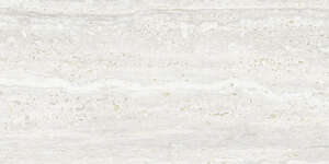 Carrelage pour sol/mur intérieur en grès cérame à masse colorée effet pierre CASTELVETRO FIRENZE Bianco L. 60 x l. 30 cm x Ép. 9,5 mm - Rectifié