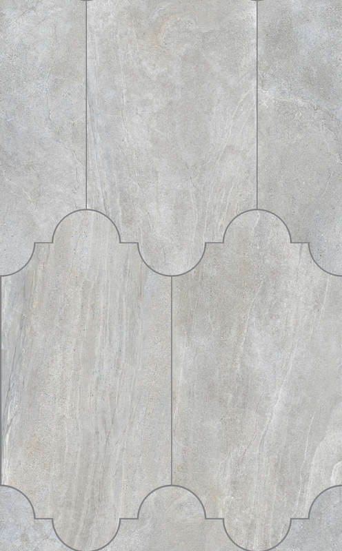 Carrelage Décors Provenzale sol / mur intérieur en grès cérame à masse colorée effet pierre NOVABELL ASPEN Rock Grey L. 60 x l. 30 cm x Ép. 9 mm - Rectifié