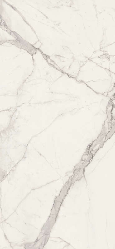 Carrelage pour sol/mur intérieur en grès cérame à masse colorée aspect adouci effet marbre PANARIA ETERNITY Statuario White L. 120 x l. 60 cm x Ép. 9,5 mm - Rectifié