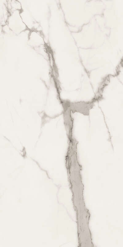 Plinthe en grès cérame aspect adouci effet marbre PANARIA ETERNITY Statuario White L. 60 x l. 10 cm x Ép. 10 mm - Rectifié