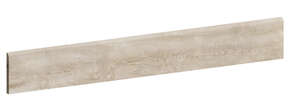Plinthe en grès cérame effet bois PANARIA CROSS WOOD Bone L. 60 x l. 10 cm x Ép. 10 mm