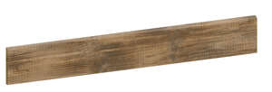 Plinthe en grès cérame effet bois PANARIA CROSS WOOD Dust L. 60 x l. 10 cm x Ép. 10 mm - Rectifié