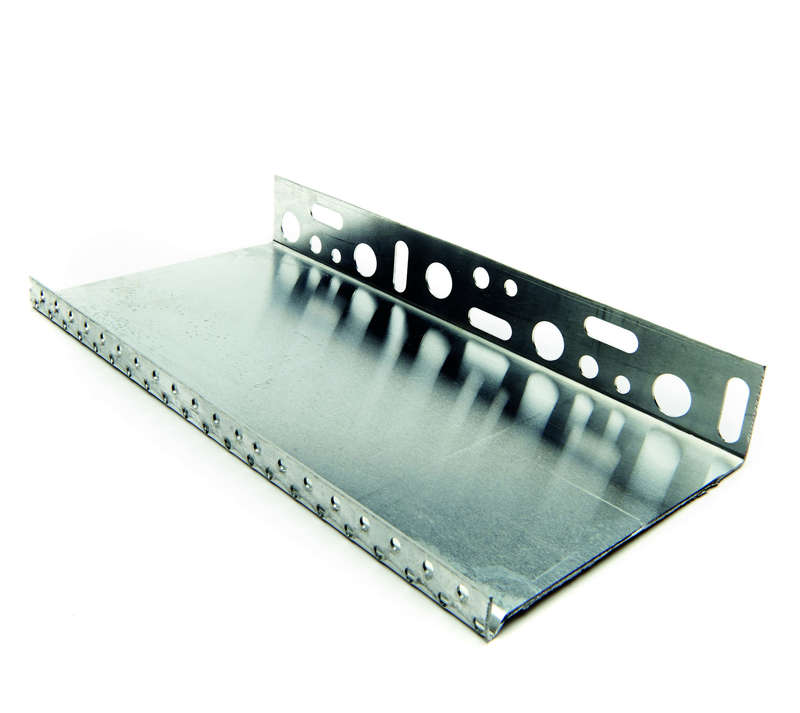 Profil de départ en aluminium pour l'isolation des murs extérieurs Ép. 40 mm x L. 2,50 m