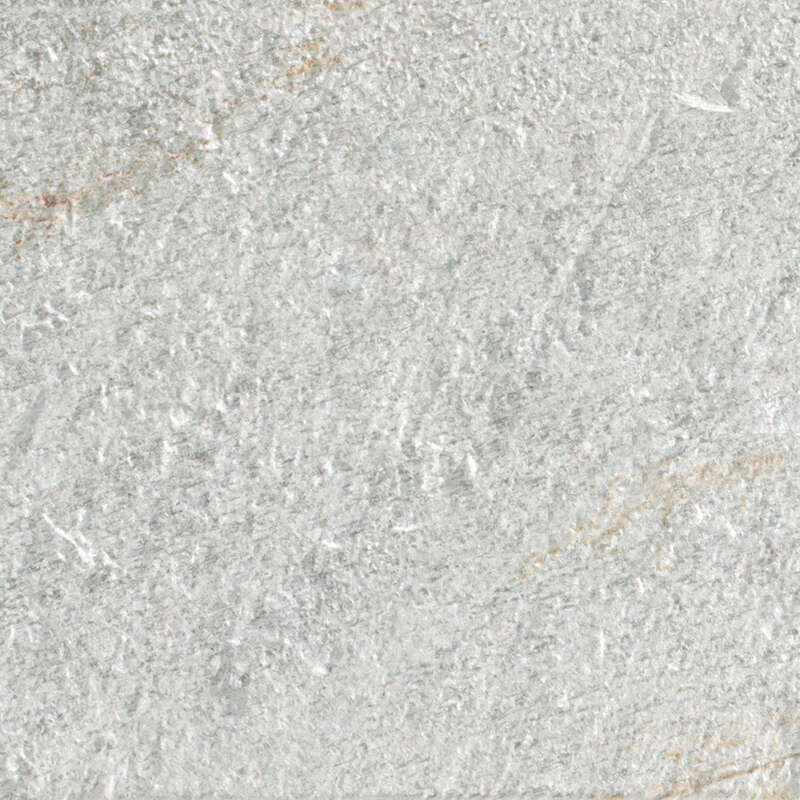 Carrelage pour sol/mur en grès cérame à masse colorée effet pierre MIRAGE QUARTZITI 2.0 QR 01 Glacier L. 60 x l. 60 cm x Ép. 10 mm - Rectifié R10/B