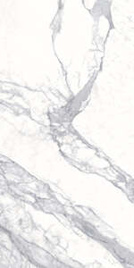 Carrelage pour sol/mur intérieur en grès cérame à masse colorée effet marbre MIRAGE JEWELS JW 12 STATUARIO LUNENSIS finition poli brillant L. 120 x l. 60 x Ép. 0,9 cm - Rectifié
