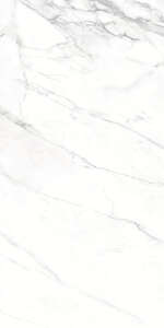 Carrelage pour sol/mur intérieur en grès cérame à masse colorée effet marbre MIRAGE JEWELS JW 14 STATUARIO VENATO finition poli brillant L. 120 x l. 60 x Ép. 0,9 cm - Rectifié